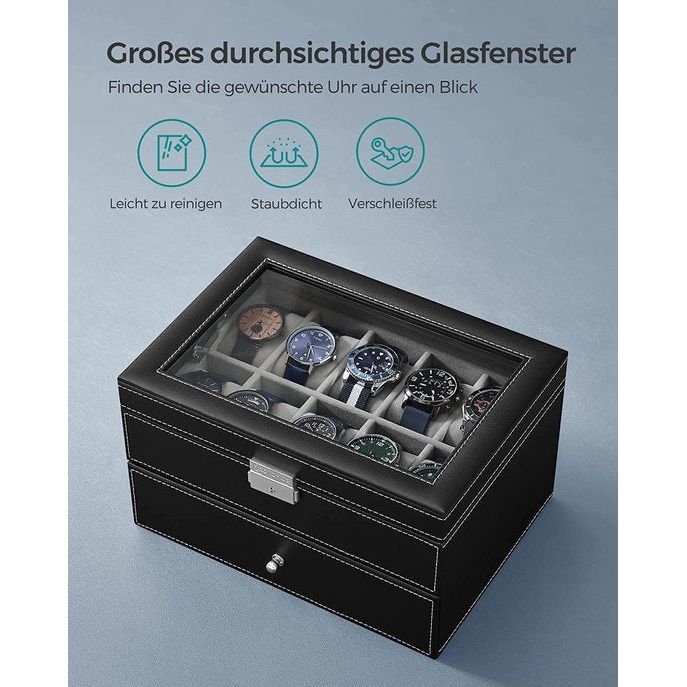 Horlogedoos voor 20 horloges