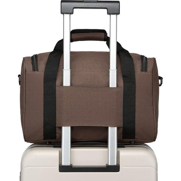 Weekender reisbagage 40 x 20 x 25 grote maximale handbagage voor dames en heren, bruin