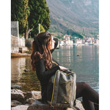 Lockable Backpack with Organiser Compartment and Useful Tablet Compartment