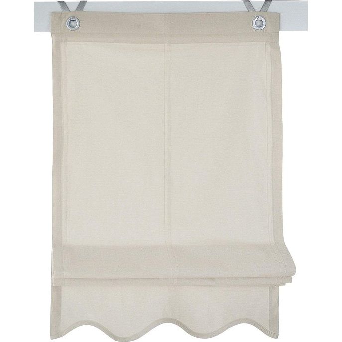 Vouwgordijn Ösenrollo Olivia, natuur, ca. 45 x 140 cm (b x h)