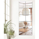 Ver dit item Spiegeltegelglas: spiegel om te plakken met gepolijste rand, voor een HD-afbeelding, afmeting 15 x 15 cm, dikte 1,2 mm, 10 stuks per verpakking.