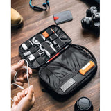 Accessoires organizer tas, kabeltas harde schijf tas elektronische accessoires etui tas case voor harde schijf, oplader, oplaadkabel, powerbank, USB-stick, SD-kaarten