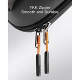 Elektronica Case, spatwaterdichte accessoiretas, gadget organizer tas, USB-kabelorganizer, reisvriendelijk, AB03007-S zwart