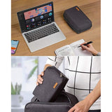 Laptop Tas, Accessoires, spatwaterdicht, reistas, electronic organizers, accessoiretas voor opladers, harde schijven, USB-kabel, SD-kaart, powerbank, muis, hoofdtelefoon, kaarten