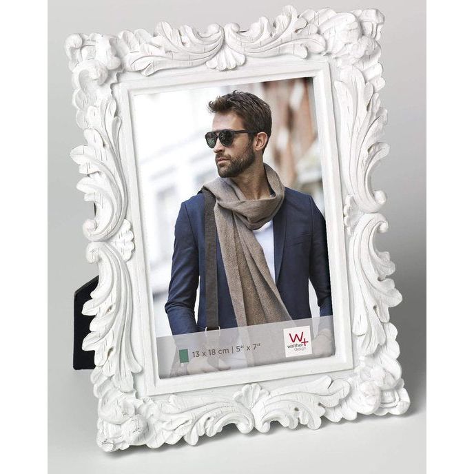 Portretlijst, wit, 13 x 18 cm