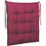 Stoelkussen / tuinzitkussen met 9-punts stiksel in verschillende uitvoeringen