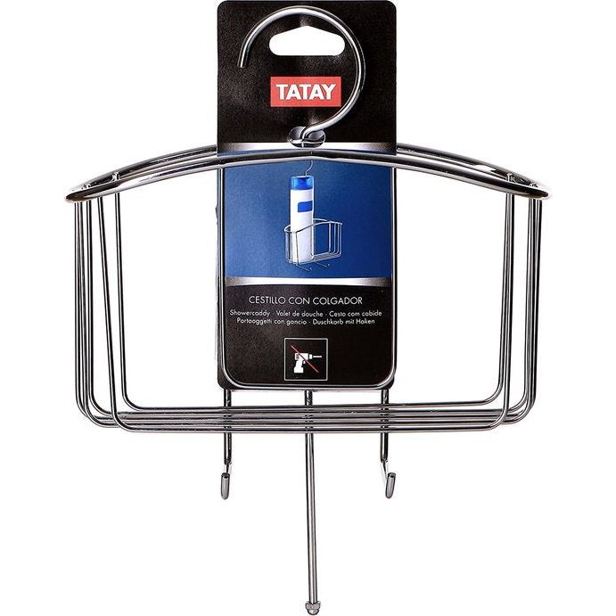 Hangend doucheplanchet, 100% roestvrij, chroom