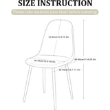 Stoelhoezen, Set van 4, Stretch, eetkamerstoelen, hoes, universeel, wasbaar, verwijderbaar, elegante stoelhoes, antislip, keukenstoelen voor kantoor, eetkamer, woonkamer, Jacquard rode wijn