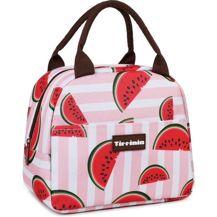 Lunchtas voor kinderen en dames, geïsoleerde lunchtas voor mannen, draagbare koeltas met voorvak, voor werk, school, picknick