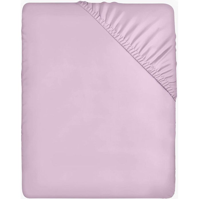 Hoeslaken 90x200cm - lavendel - geborsteld polyester microvezel hoeslaken - 35 cm diepe zak