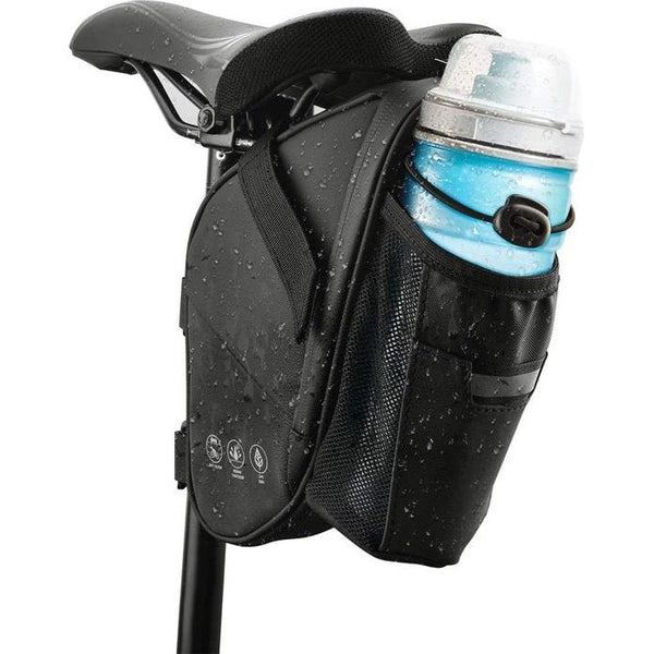 Zadeltas fiets zadeltas waterdicht fietstas achtertas scheurvaste MTB racefiets tas voor mountainbike racefiets met waterflestas (1,5 l)