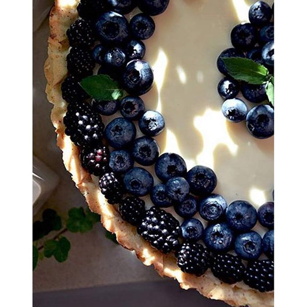 Quichevorm - taartbodemvorm - gegolfde bakvorm voor taarten - koolstofstaal - antiaanbaklaag - Ø 32 cm