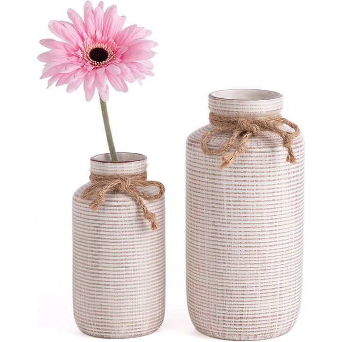 Keramische vaas Moderne bloemenvaas Woonkamerdecoratie Woondecoratie