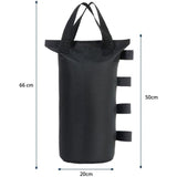 Zandzakken om te vullen, gewicht voor paviljoen, tent en paviljoen, pop-up paviljoen, carport bouwset, paraplustandaard inklapbaar, robuuste Oxford-materialen, waterdicht pvc, zonder zand