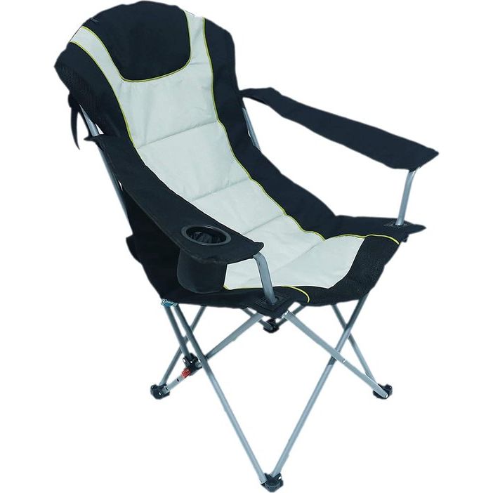 HOMECALL Camping Chair, Foldable, Armrest with Cupholder Outdoor Adjust backrest Chair