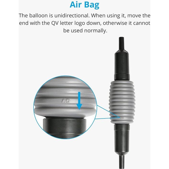 Aquarium waterwisselaar, grindreiniger voor aquarium, waterverversing en reiniging, handbediende stofzuiger, vloerreiniger