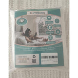 Waterdichte matrasbeschermer, 160 x 200 cm, katoen, ademende matrasbeschermer, wit Waterdichte matrasbeschermer, 160 x 200 cm, katoen, ademende matrasbeschermer, wit