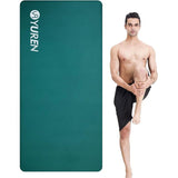 Yogamat gymnastiekmat 190x90cm NBR 15mm dikke sportmat fitnessmat antislip trainingsmat voor yoga aerobics pilates