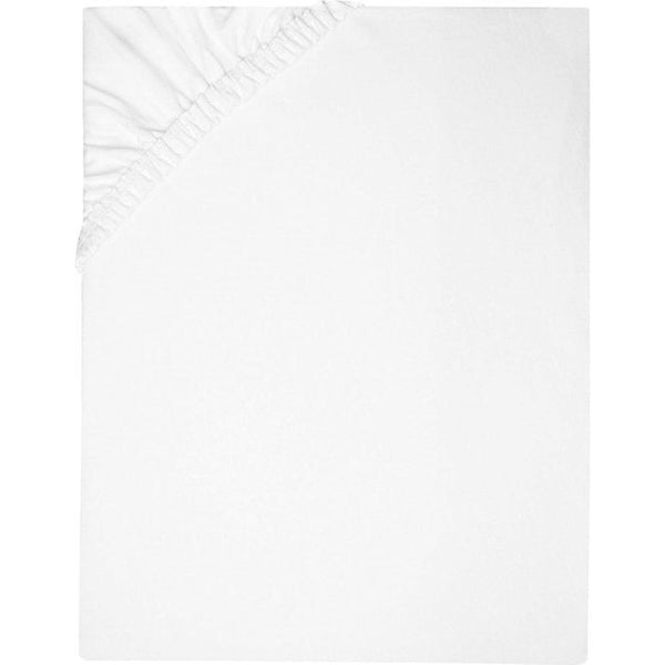 Hoeslaken, 180x200 cm, 100% katoen, 180 g/m², matrashoogte 20 cm, wit Vertaling: Fitted sheet, 180x200 cm, 100% katoen, 180 g/m², matrashoogte 20 cm, wit