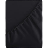 Hoeslaken 180 x 200 cm, bedlaken, boxspringbed, zwart, 180 x 200 cm, gemaakt van premium microvezel, zacht hoeslaken, 180 x 200 cm, geschikt voor matrashoogte van 40 cm, voor waterbed of bed.