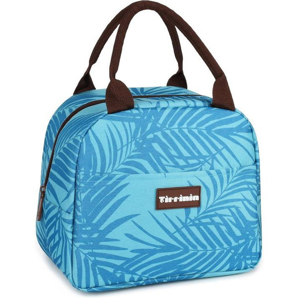 Lunchtas voor kinderen en dames, geïsoleerde lunchtas voor mannen, draagbare koeltas met voorvak, voor werk, school, picknick