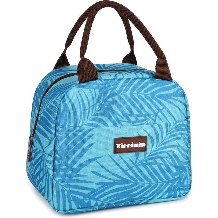 Lunchtas voor kinderen en dames, geïsoleerde lunchtas voor mannen, draagbare koeltas met voorvak, voor werk, school, picknick