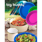 2 x siliconen kom campingservies picknick X-Bowl wandelen trekking bergbeklimmen rugzak outdoor opvouwbaar (2x zwart)