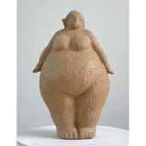 Amoy-Art Figuur Decoratie Vrouwen Sculpture Modern Abstract Standbeeld Kunst Yoga Meisje Voor Huis Cedeau Giftbox Polyresin 27cmH