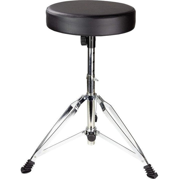 Verstelbare trommelkruk met gevoerde zitting