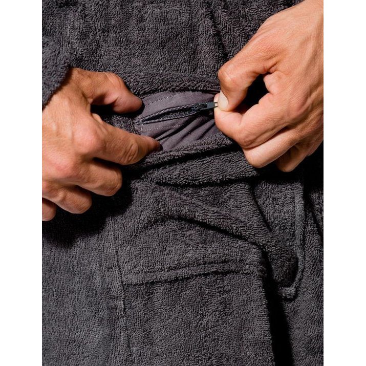 Men's Cotton Bathrobe with Hood