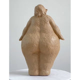 Amoy-Art Figuur Decoratie Vrouwen Sculpture Modern Abstract Standbeeld Kunst Yoga Meisje Voor Huis Cedeau Giftbox Polyresin 27cmH