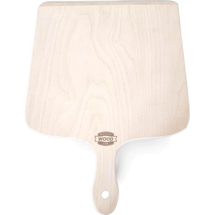 izzaschuiver van berkenhout, 30 x 41,5 x 7 mm, glad oppervlak, pizzaschep, pizzabord, broodplank, flambéeplank,
