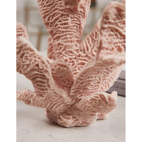 Moderne Sculptuur Decor Koraal Standbeeld Woonkamer Kunst Polyresin Geschenk 22cm