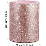 Kinderpotloodhouder, bureaupenhouder, make-upborstelhouder, PU grote vierkante transparante pennenhouder, potloodcontainer-organizer voor kinderen, kantooraccessoires, wastafel, roze