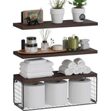 Houten wandplank, wandplank, 3+1-delige zwevende plank, keukenwandplank, planken voor muren, badkamerwandplank, wandboekenplank, wandplanken voor woonkamer, keuken, slaapkamer of kantoor.