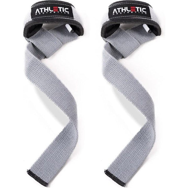 professionele straps (gevoerd) - 55 cm lengte voor krachttraining, bodybuilding & fitness - voor mannen en vrouwen