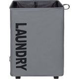 Grote opvouwbare wasmanden met wielen, opvouwbare waszakken, kledingtas