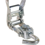 Planet Spanbanden, 4 stuks, auto transport 2000 daN / 2,9m / 35 mm, oranje, wielvergrendeling, bandriem, sjorriem, wielbeveiligingsgordel DIN EN 12195-2