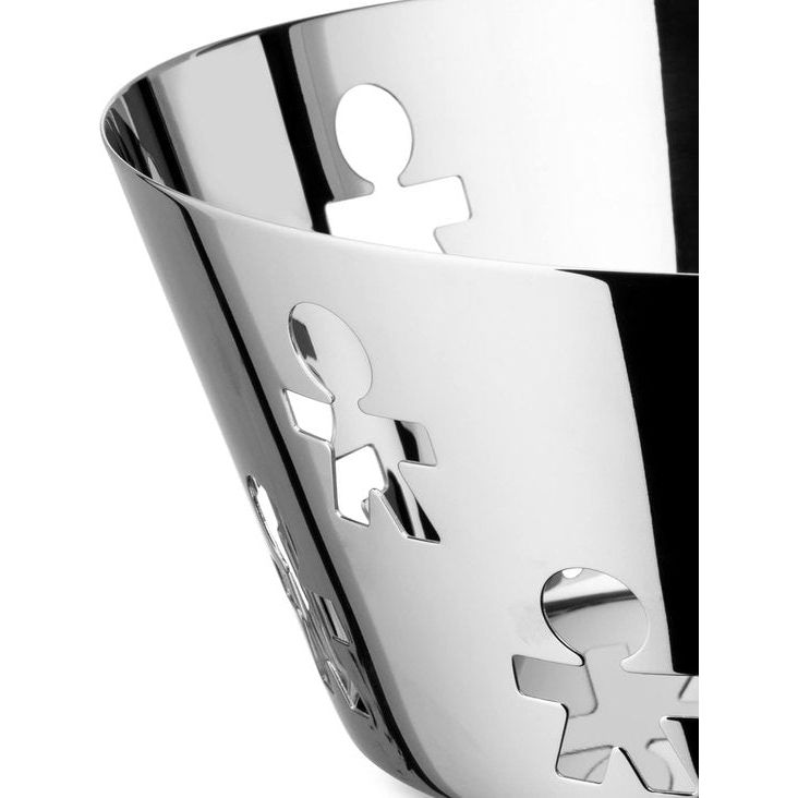 schaal rond, roestvrij staal gepolijst, 20.5 cm