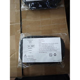 Kabeltas, organizer voor elektronica-accessoires, draagbare kabelorganizer, dubbele kabeltas voor elektronische accessoires, USB-powerbank, SD-kaart, oplaadkabel, 18 x 10 x 5,6 cm, zwart