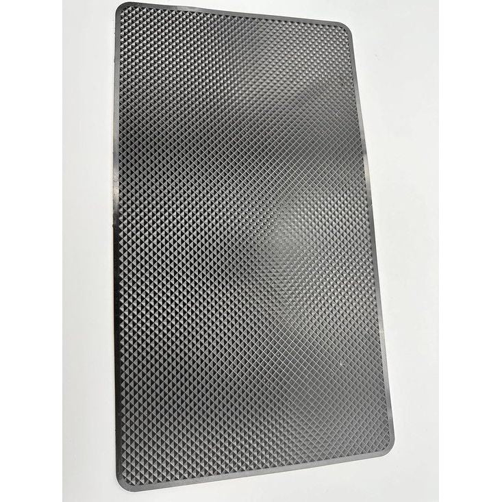 2 x Car Holder Non-Slip Mats (27 x 15 cm) PVC Mobile Phone Non-Slip Pad Car Mat Dashboard Sticky Pad Adhesive Mat for Mobile Phones Sunglasses Keys etc.