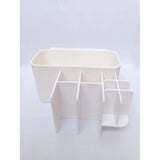 Elektrische tandenborstelhouder voor alle soorten tandpasta en tandenborstel, op tafel of aan de muur