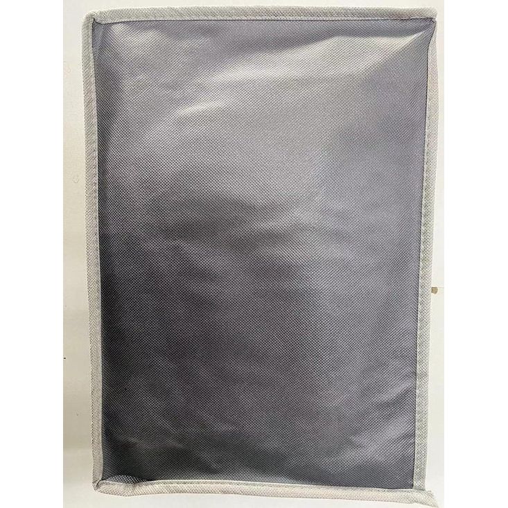 Fluffy Bed Linen 200 x 200 cm Grey - Winter Duvet Cover Fleece with 2 Pillowcases 80 x 80 cm, Warm Bedding Sets with Zip, Cuddly Waffle Pique Winter Bed Linen for Double Bed