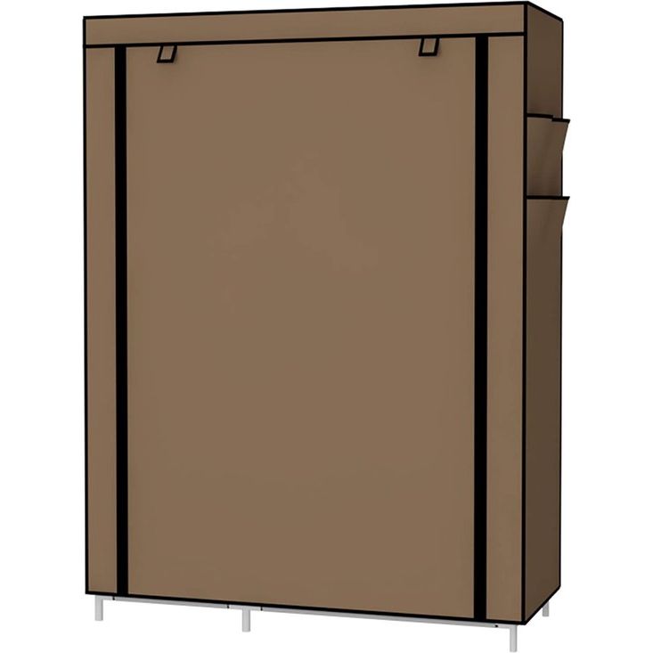 Kledingkast, opvouwbare kledingkast, waskast, kledingkast, kledingopbergorganisator canvas, 105 x 45 x 170 cm