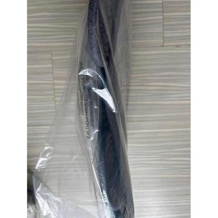 Opbergmand voor kinderen, babyspeelgoed, katoenen touw, gevlochten wasmand, klein, opvouwbaar, kinderkamer, decoratie, mand, grijze beer (28 x 28 x 24 cm)