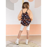 Gymtas voor meisjes en jongens, sporttas met trekkoordsluiting, tas voor school, wandelen en sport, waterdichte schooltas, Cats Grey