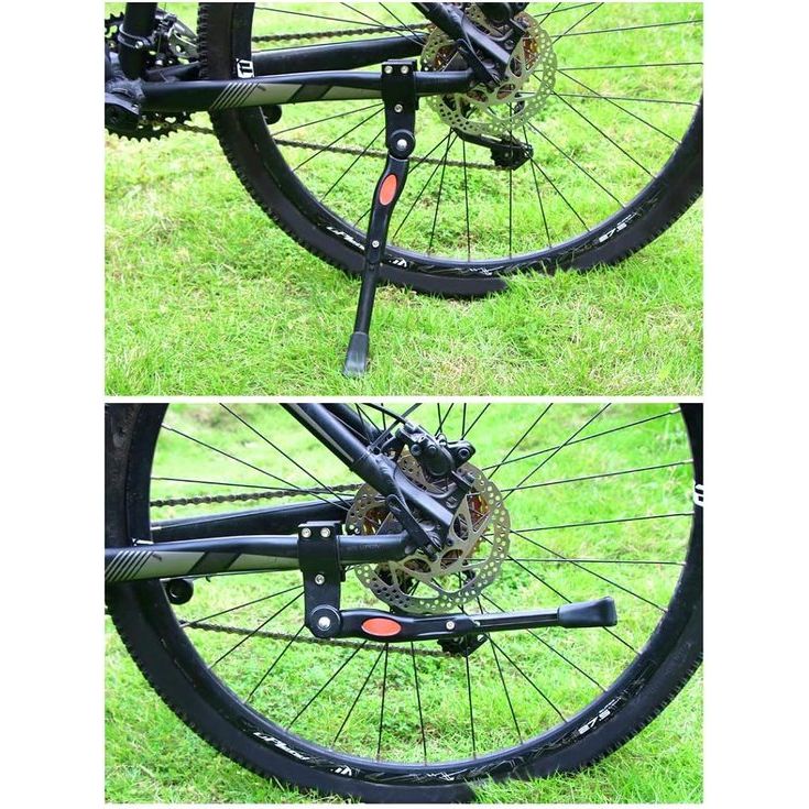 Fietsstandaard, verstelbaar, universeel, ondersteuning voor fiets, mountainbike, racefiets met wieldiameter 20 ~ 27,5 inch