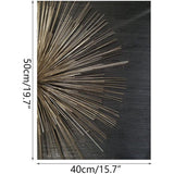 3-delige designposterset, wandborden, buitenwoonkamers, muurkunst, foto's, posters en prints, kunst, wanddecoratie, lijsten voor de kamer, woonkamer (40 x 50 cm)