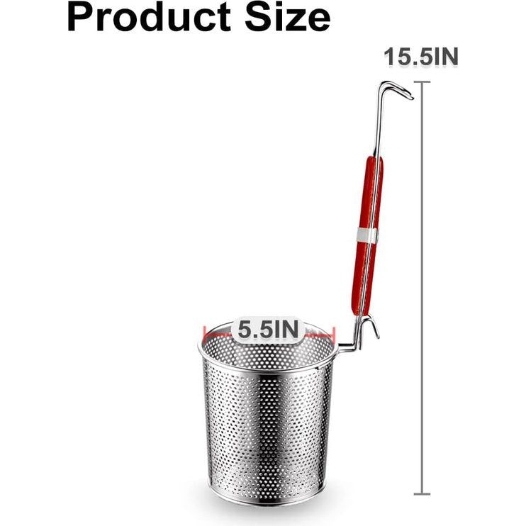 Pastazeef van microgeperforeerd roestvrij staal, voor levensmiddelen, knoedels, diepe keuken, 2 stuks (zeef, 13 cm)
