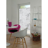 Plissé zonder boren, ondoorzichtig, lichtdoorlatend, eenvoudig in de breedte in te korten, wit, 50 x 130 cm (b x h)